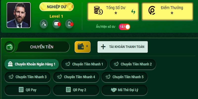 Có 3 hình thức gửi tiền FB88 cơ bản cho bạn lựa chọn